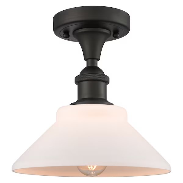 1 Light Orwell 9 Inch Semi-Flush Mount, 689683